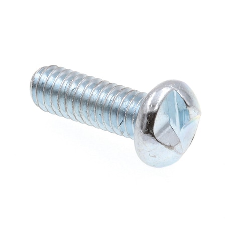 Prime-Line Machine Screw, One-Way, Round Head No. 8-32 X 1/2in Zinc Plated Steel 100PK 9014344